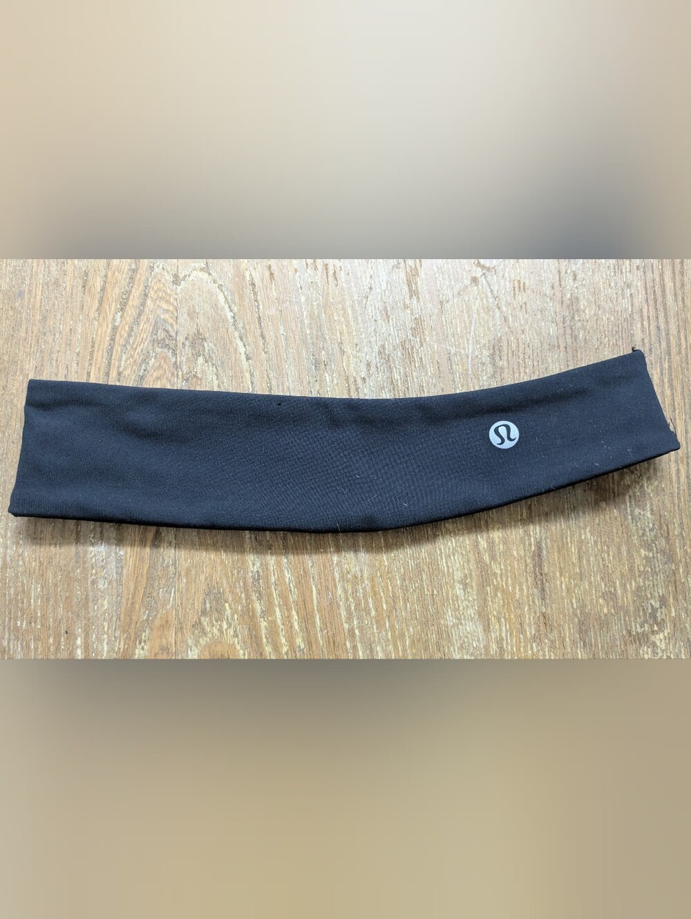 lululemon athletica Black Athletic Headband with Logo